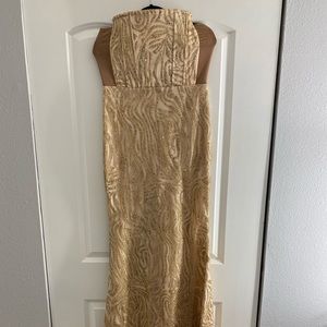 Gold Prom Dress✨